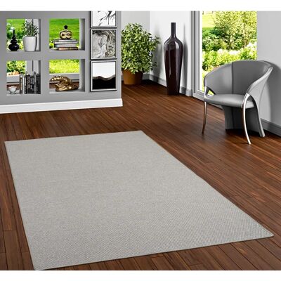 Bentzon - Natur Flachgewebe - 160 x 160 cm - Carpet Bentzon - Natur Flachgewebe - 160 x 160 cm - Carpet
