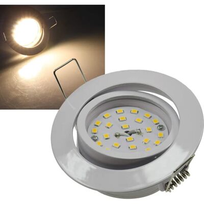 Chilitec Flat-32 LED Einbaustrahler - Warmweiß 5W, 420lm, Dimmbar Chilitec Flat-32 LED Einbaustrahler - Warmweiß 5W, 420lm, Dimmbar