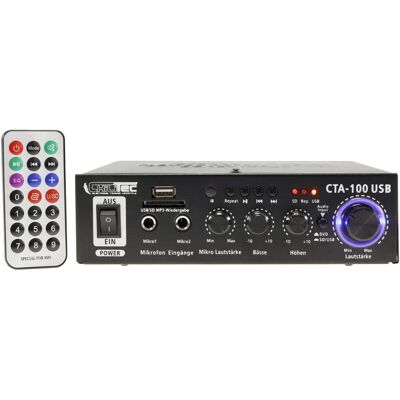 Chilitec Mini-HiFi-Verstärker CTA-100 pro - Mini-HiFi-Verstärker Chilitec Mini-HiFi-Verstärker CTA-100 pro - Mini-HiFi-Verstärker