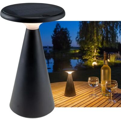 Chilitec Gartenbeleuchtung LED Solar Tischleuchte Dimmbar - Gartenbeleuchtung Chilitec Gartenbeleuchtung LED Solar Tischleuchte Dimmbar - Gartenbeleuchtung