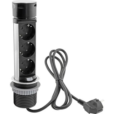 Chilitec Modell UBS-A+C 3-fach Steckdosenleiste - Power Strip Chilitec Modell UBS-A+C 3-fach Steckdosenleiste - Power Strip