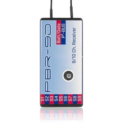 Powerbox Systems PBR-9D Funkempfänger - 9 Kanal, 2.4GHz, Redundanz, Telemetrie Powerbox Systems PBR-9D Funkempfänger - 9 Kanal, 2.4GHz, Redundanz, Telemetrie