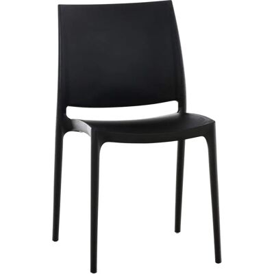 Chaise Maya Empilable - Mobilier en plastique moderne - Publicité Chaise Maya Empilable - Mobilier en plastique moderne - Publicité