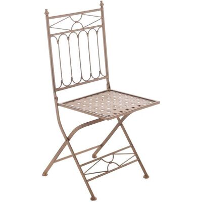 Silla Plegable Asina Marrón Antiguo - Asiento rústico para jardín Silla Plegable Asina Marrón Antiguo - Asiento rústico para jardín