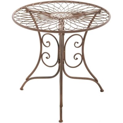 Pricenet Ariano Gartentisch Antikbraun - Garten Tisch Pricenet Ariano Gartentisch Antikbraun - Garten Tisch