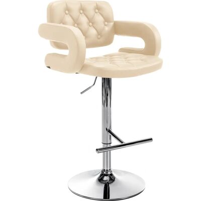 Taburete de bar Homestoreking - Ajustable, Giratorio, Cuero sintético Taburete de bar Homestoreking - Ajustable, Giratorio, Cuero sintético