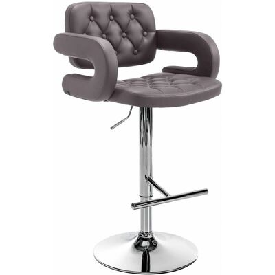 Taburete de bar Dublin CLP - Altura ajustable, acabado en cromo Taburete de bar Dublin CLP - Altura ajustable, acabado en cromo