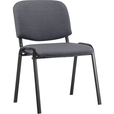 Sedia Visitatore Ken - Tessuto Grigio - Sedia Moderna Sedia Visitatore Ken - Tessuto Grigio - Sedia Moderna