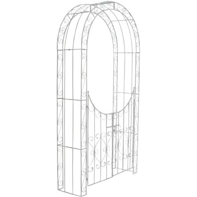 CLP Arco da giardino in stile rustico e retrò - Antico Marrone CLP Arco da giardino in stile rustico e retrò - Antico Marrone