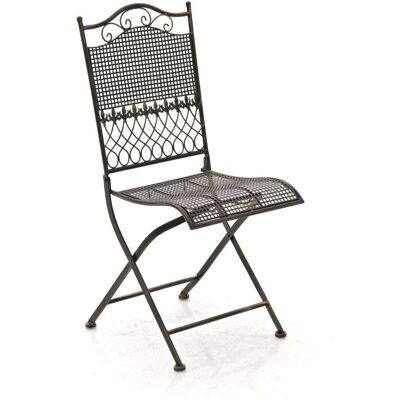 Pricenet Kiran Chaise Pliante - Style Rustique - Bronze - Chaise Pliant - Publicité Pricenet Kiran Chaise Pliante - Style Rustique - Bronze - Chaise Pliant - Publicité
