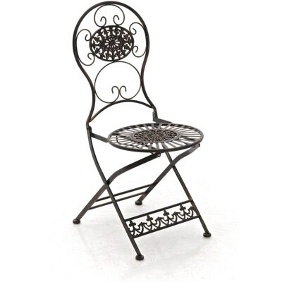 Pricenet Sedia da Giardino Pieghevole in Bronzo - Arredo Esterno Pricenet Sedia da Giardino Pieghevole in Bronzo - Arredo Esterno