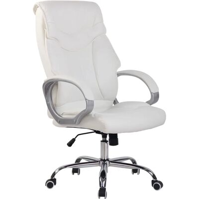 Silla de oficina CLP Torro - Ergonómica, Blanca, Ajustable - Tipo Oficina Silla de oficina CLP Torro - Ergonómica, Blanca, Ajustable - Tipo Oficina