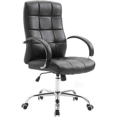 Silla de Oficina Ejecutiva CLP Mikos - Ajustable, Ergonómica, Negra Silla de Oficina Ejecutiva CLP Mikos - Ajustable, Ergonómica, Negra