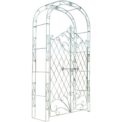 Arco da Giardino CLP con Porta - Verde antico Arco da Giardino CLP con Porta - Verde antico