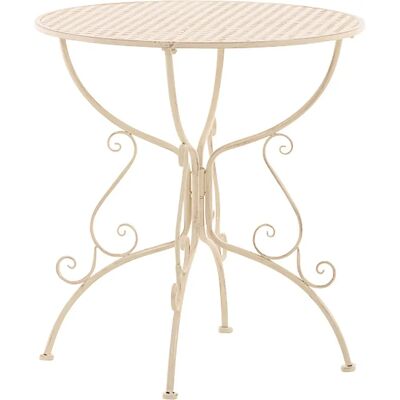 Table de jardin Amanda crème antique - Table de jardin - Publicité Table de jardin Amanda crème antique - Table de jardin - Publicité