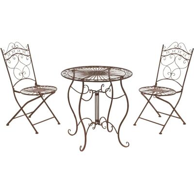 Conjunto de Muebles de Jardín CLP - Marrón Antiguo - Hecho a Mano, Vintage, Exterior Conjunto de Muebles de Jardín CLP - Marrón Antiguo - Hecho a Mano, Vintage, Exterior