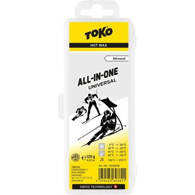 Uniwersalna wosk do nart i snowboardów - 120g, Toko Uniwersalna wosk do nart i snowboardów - 120g, Toko