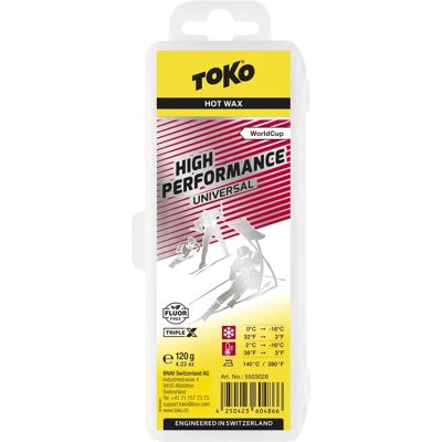 Cire de Ski/ snowboard Toko 5503028 - Haute Performance, Universelle, Sans Fluor - Publicité Cire de Ski/ snowboard Toko 5503028 - Haute Performance, Universelle, Sans Fluor - Publicité