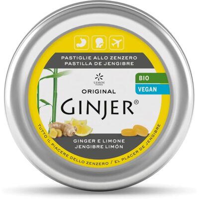 Lemon Pharma Ginjer Pastiglie Limone - Integratori digestivi Lemon Pharma Ginjer Pastiglie Limone - Integratori digestivi