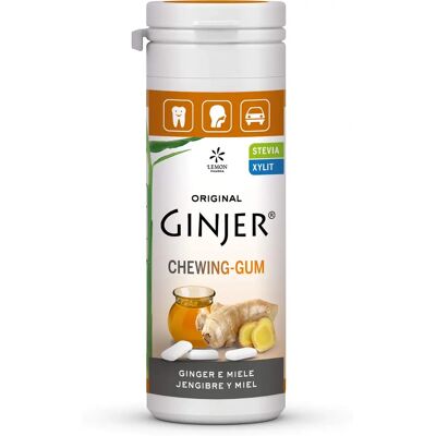 Chicle de jengibre y miel Lemon Pharma - Chicle Chicle de jengibre y miel Lemon Pharma - Chicle