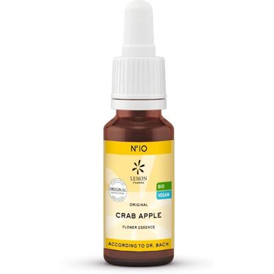 Lemon Pharma Bach Pommier Sauvage Bio - Gouttes - Publicité Lemon Pharma Bach Pommier Sauvage Bio - Gouttes - Publicité