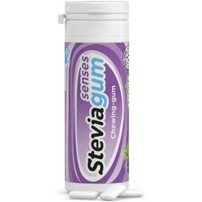 Lemon Pharma Steviagum Senses Mirtillo e Menta Gomme - Gomme da Masticare Lemon Pharma Steviagum Senses Mirtillo e Menta Gomme - Gomme da Masticare