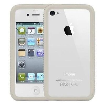 Logotrans Burl Series iPhone 4 Witte - Telefoonhoesje Logotrans Burl Series iPhone 4 Witte - Telefoonhoesje