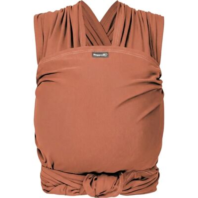 Écharpe de portage extensible cuivre - 5,40 m - Porte-bébé pour nouveau-né - Publicité Écharpe de portage extensible cuivre - 5,40 m - Porte-bébé pour nouveau-né - Publicité