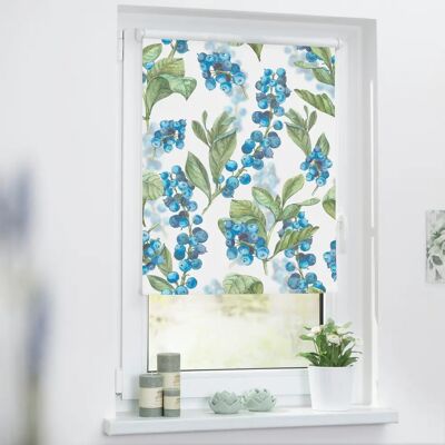 Lichtblick Heidelbeere Motiv Klemmfix Rollos - Fensterdekoration Lichtblick Heidelbeere Motiv Klemmfix Rollos - Fensterdekoration