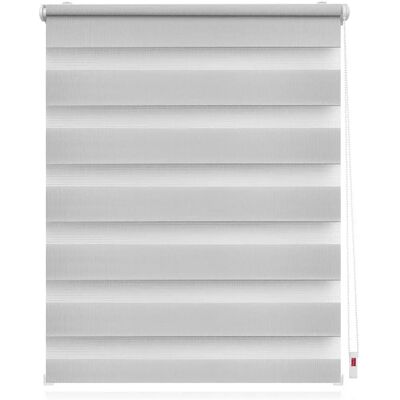 Lichtblick Duo-Rollo, Klemmfix, 60x150cm, grau - Duo Roller Blind Lichtblick Duo-Rollo, Klemmfix, 60x150cm, grau - Duo Roller Blind