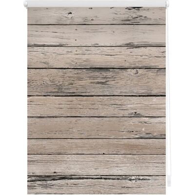 Lichtblick Vintage Holz Fensterdeko - Rollos Lichtblick Vintage Holz Fensterdeko - Rollos