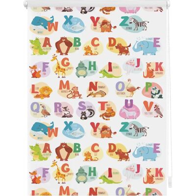 Lichtblick ABC-Tafel Bunt Kinderrollo - Rollos Lichtblick ABC-Tafel Bunt Kinderrollo - Rollos