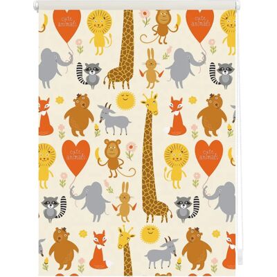 Lichtblick Klemmfix Digital Cute Animals - Rollos Lichtblick Klemmfix Digital Cute Animals - Rollos