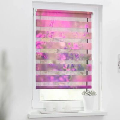 Lichtblick Blumenwiese Duo Rollo - Doppelrollo - 70x150cm Lichtblick Blumenwiese Duo Rollo - Doppelrollo - 70x150cm