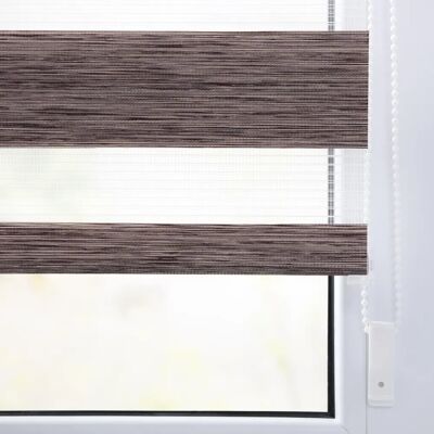 Lichtblick Duo-Rollo - Kein Bohren, 45x150cm, Polyester, Hellbraun - Rollos Lichtblick Duo-Rollo - Kein Bohren, 45x150cm, Polyester, Hellbraun - Rollos
