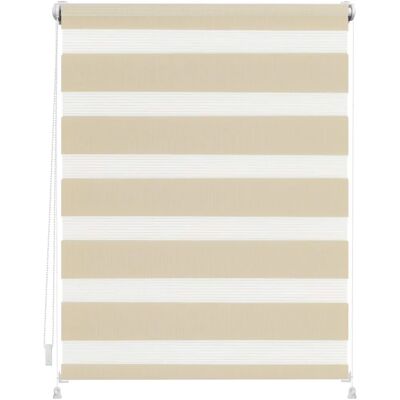 Lichtblick Duo-Rideau Enrouleur - Beige, 150cm x 60cm, Sans Perçage - Publicité Lichtblick Duo-Rideau Enrouleur - Beige, 150cm x 60cm, Sans Perçage - Publicité