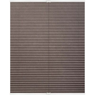 Lichtblick Klemmfix Plissee - 130x90cm, Taupe, Modern Lichtblick Klemmfix Plissee - 130x90cm, Taupe, Modern