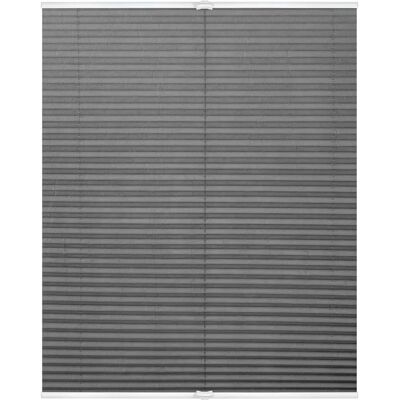 Lichtblick Klemmfix Plissee - Modern Crushed Stoff - 80x130cm Lichtblick Klemmfix Plissee - Modern Crushed Stoff - 80x130cm