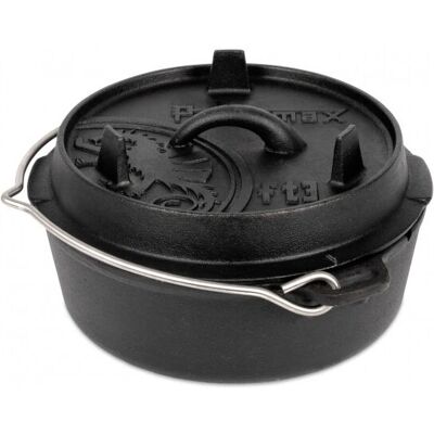 Petromax ft3-t Dutch-Ofen - 1,6L Schwarz - Flacher Boden Petromax ft3-t Dutch-Ofen - 1,6L Schwarz - Flacher Boden