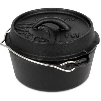 Petromax Gusseiserner Schmortopf ft1-t - 0,93L - Schwarz Petromax Gusseiserner Schmortopf ft1-t - 0,93L - Schwarz