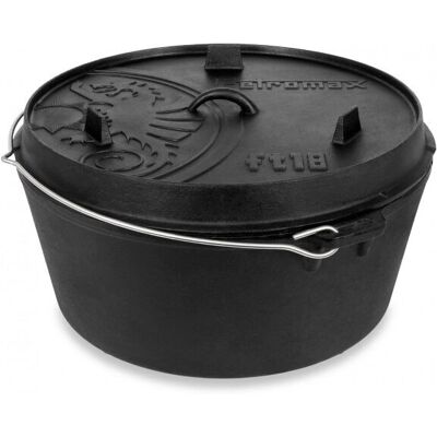 Petromax FT18 Feuertopf - Dutch Oven - Gusstopf - mit Füßen - Schwarz Petromax FT18 Feuertopf - Dutch Oven - Gusstopf - mit Füßen - Schwarz