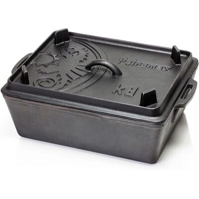 Petromax K8 Brødform med lokk - Støpejern - 34x15cm Petromax K8 Brødform med lokk - Støpejern - 34x15cm