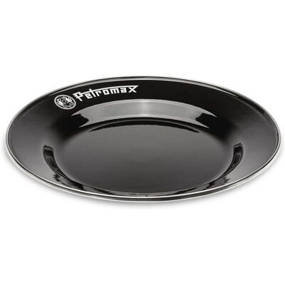 Petromax Enamel Plates Black 2 Pieces - Plates Petromax Enamel Plates Black 2 Pieces - Plates
