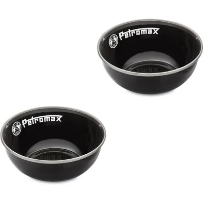 Petromax Emaljeskåler - Lettvekt, 2 stk, 160 ml Petromax Emaljeskåler - Lettvekt, 2 stk, 160 ml