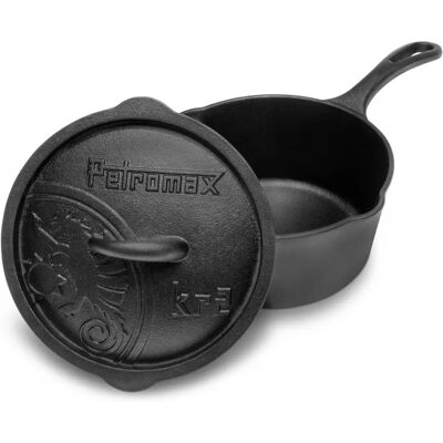 Casseruola in ghisa con coperchio Petromax, 2 litri - Pentola Casseruola in ghisa con coperchio Petromax, 2 litri - Pentola