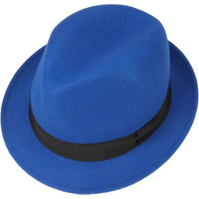 Lipodo Kids Wool Felt Trilby Hat - One Size - Hat Lipodo Kids Wool Felt Trilby Hat - One Size - Hat