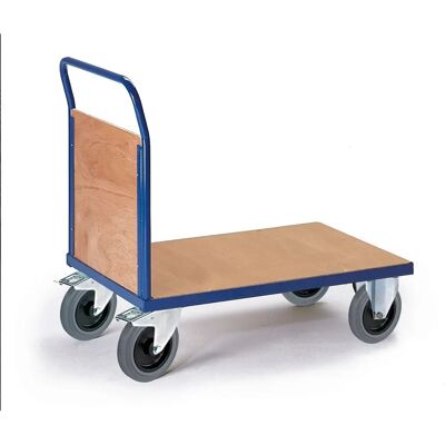 Rollcart Transportwagen - Stabil, 600kg, Blau, 80x132cm Rollcart Transportwagen - Stabil, 600kg, Blau, 80x132cm