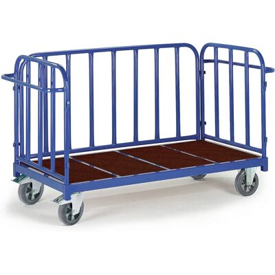 Jansen Chariot lourd à trois murs - Heavy-duty three-walled trolley Jansen Chariot lourd à trois murs - Heavy-duty three-walled trolley