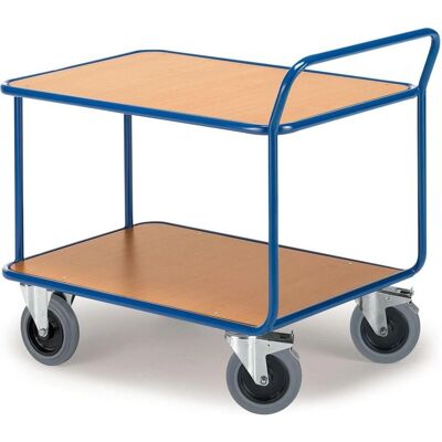 Rollcart Schwerer Tischwagen mit 2 Ladeflächen - Transportwagen Rollcart Schwerer Tischwagen mit 2 Ladeflächen - Transportwagen