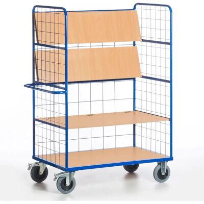 Rollcart Etagenwagen - Blau - 140x80x188 cm Rollcart Etagenwagen - Blau - 140x80x188 cm